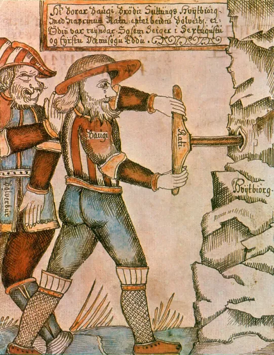 Framed Print : The Norse Mead of Poetry