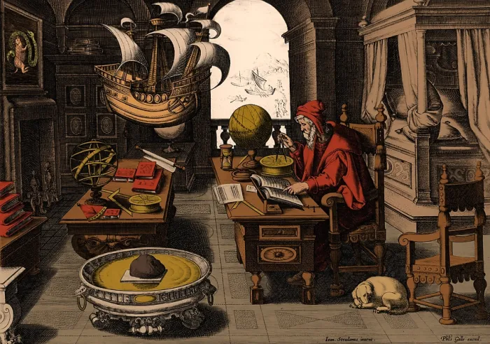 Framed Print : 'Nova Reperta', Lodestone, 16th Century