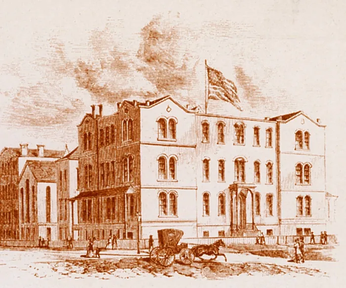 Framed Print : Nursery and Child's Hospital, New York Framed Print : Nursery and Child's Hospital, New York