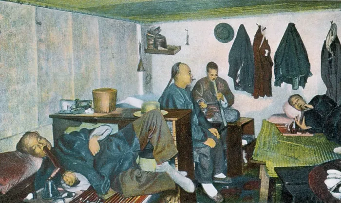 Framed Print : Opium Den, San Francisco, 1900 Framed Print : Opium Den, San Francisco, 1900
