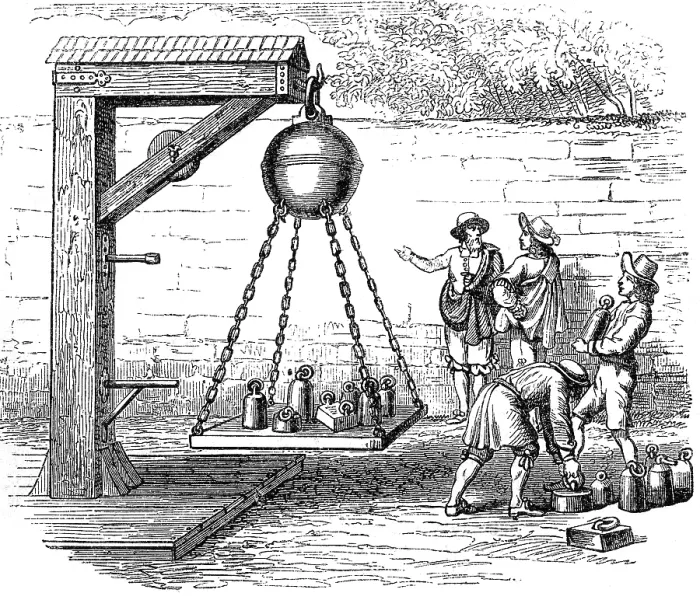 Framed Print : Otto von Guericke, Vacuum Experiment