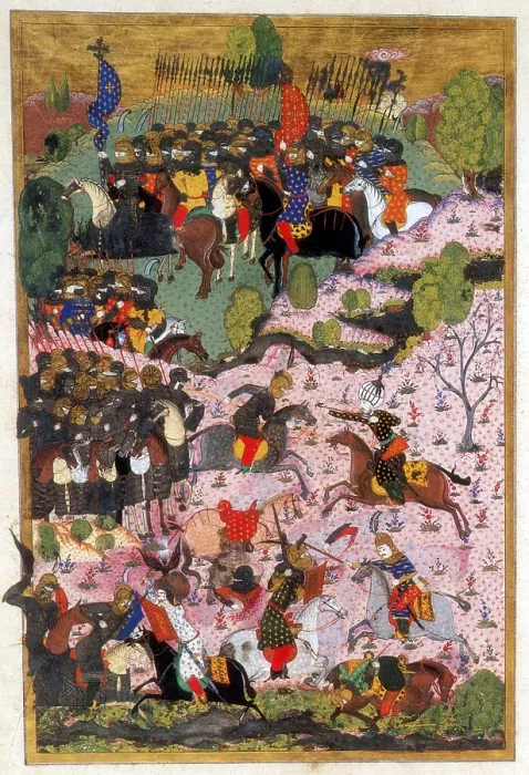 Framed Print : Ottoman-Hungarian Wars, Battle of Mohacs, 1526 Framed Print : Ottoman-Hungarian Wars, Battle of Mohacs, 1526