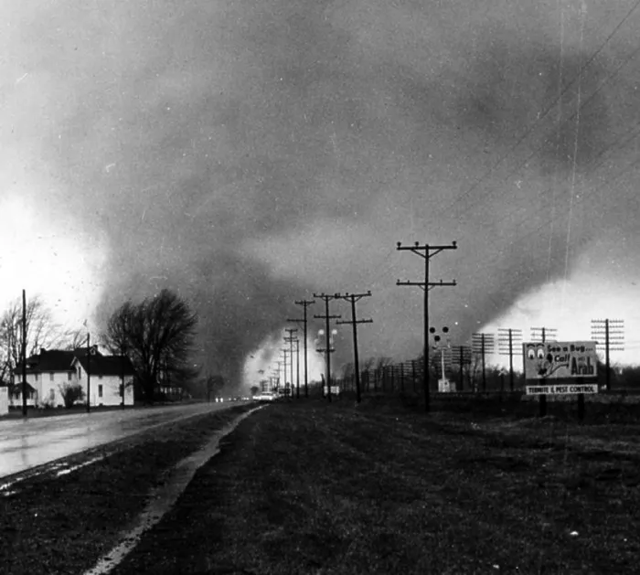Framed Print : Palm Sunday, Tornado Outbreak II, 1965 Framed Print : Palm Sunday, Tornado Outbreak II, 1965