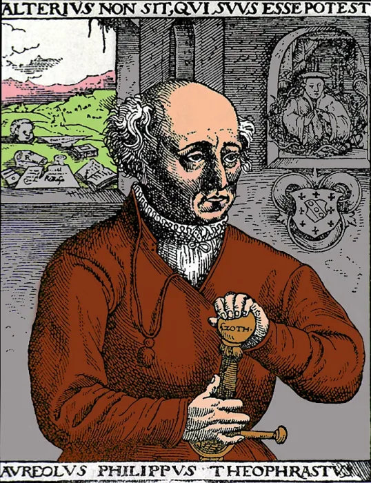 Framed Print : Paracelsus, Swiss Polymath