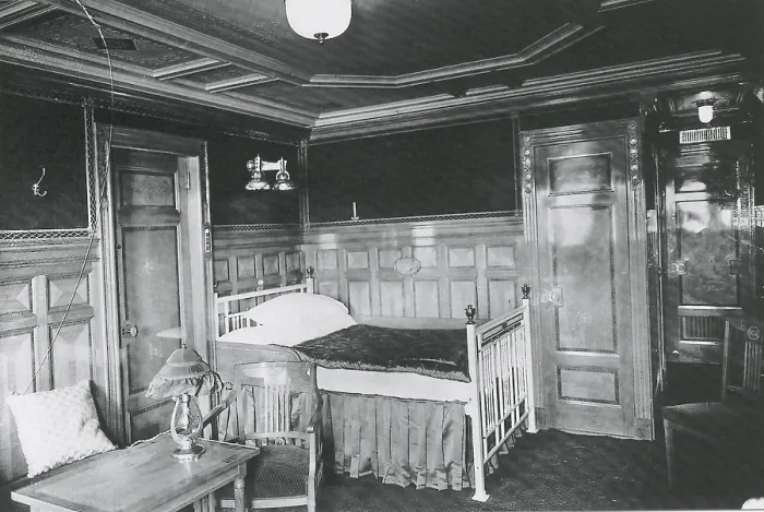 Framed Print : Parlour Suite of Titanic Ship Framed Print : Parlour Suite of Titanic Ship
