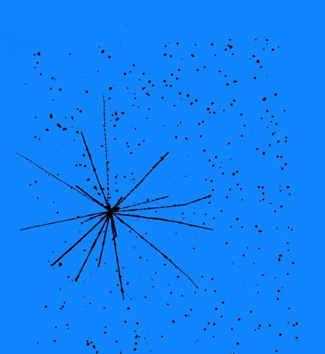 Framed Print : Particle Tracks Framed Print : Particle Tracks
