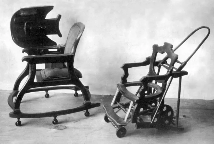 Framed Print : Patent Office Baby Chairs