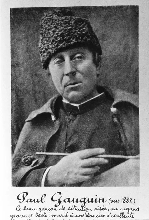 Framed Print : Paul Gauguin, French Artist Framed Print : Paul Gauguin, French Artist
