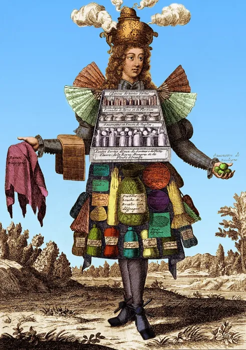 Framed Print : The Perfumist, 17th Century Framed Print : The Perfumist, 17th Century