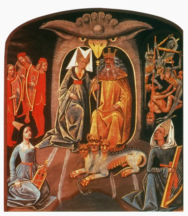 Framed Print : Persephone and Hades Framed Print : Persephone and Hades