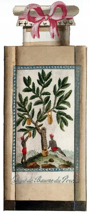 Framed Print : Peru Balsam, Perfume Label, 19th Century Framed Print : Peru Balsam, Perfume Label, 19th Century
