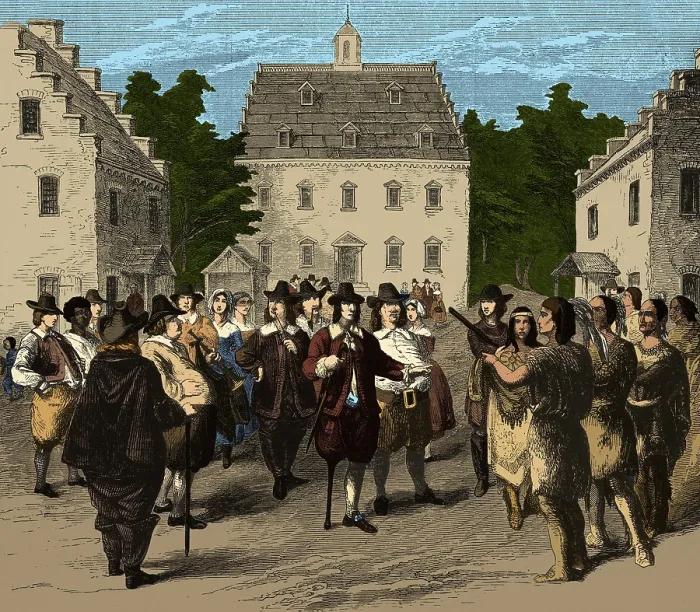 Framed Print : Peter Stuyvesant, 17th Century