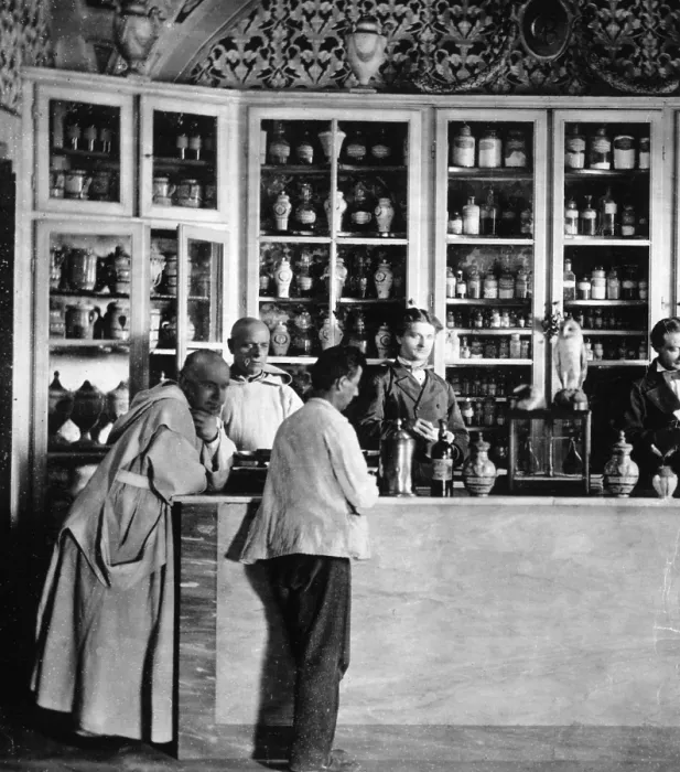 Framed Print : Pharmacy, 1900