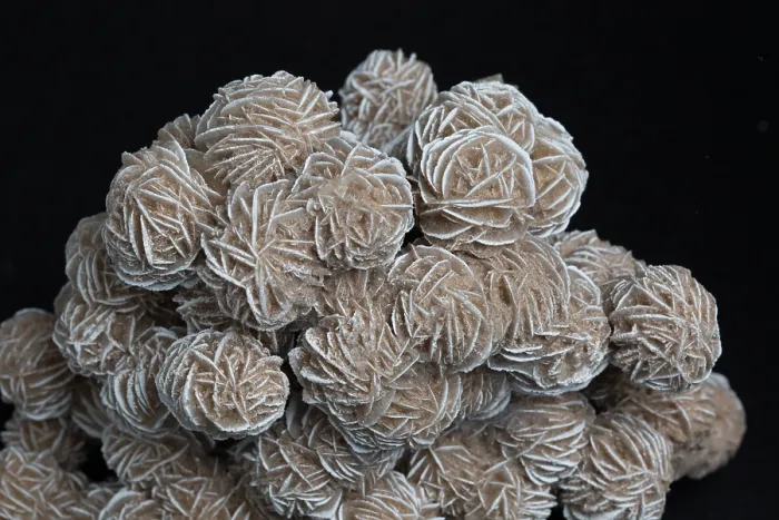Framed Print : Phosphorescent Desert Rose Barite Framed Print : Phosphorescent Desert Rose Barite