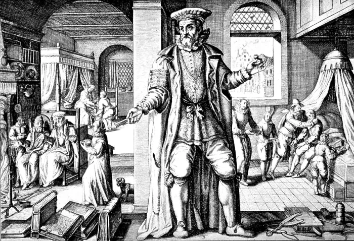 Framed Print : Physician As Man, 17th Century Framed Print : Physician As Man, 17th Century