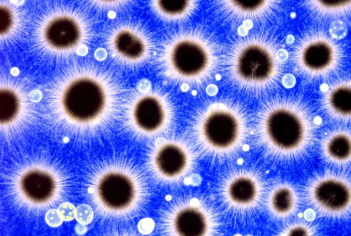 Framed Print : Phytoplankton, Gloeotrichia, and Volvox Framed Print : Phytoplankton, Gloeotrichia, and Volvox