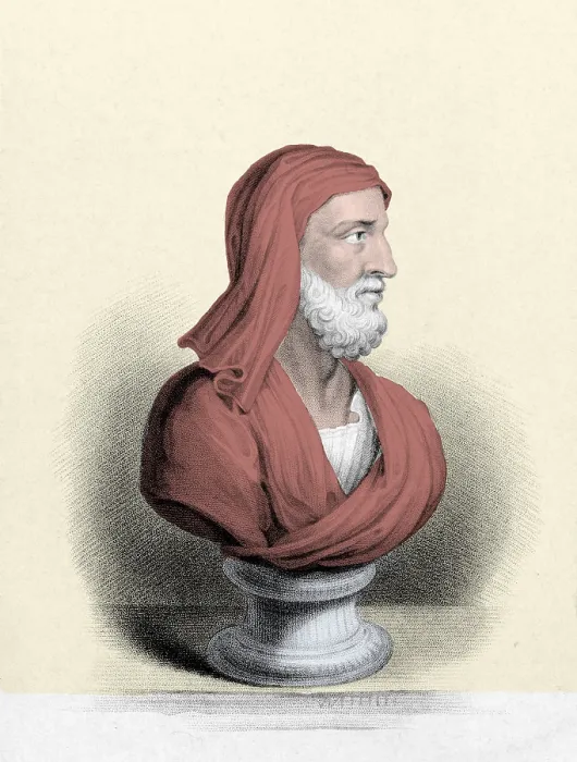 Framed Print : Plutarch, Greek Historian and Biographer Framed Print : Plutarch, Greek Historian and Biographer