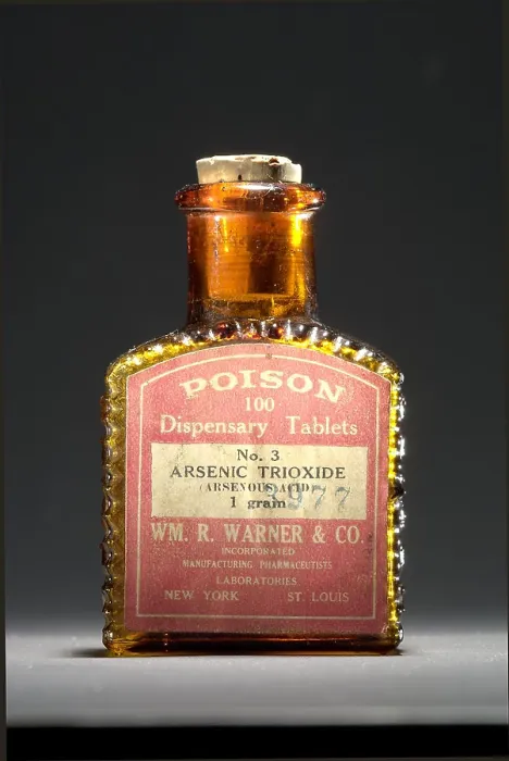 Framed Print : Poison Bottle, Circa 1900 Framed Print : Poison Bottle, Circa 1900