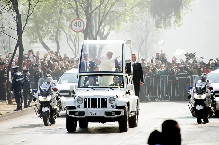 Framed Print : Pope Francis in Mexico Framed Print : Pope Francis in Mexico