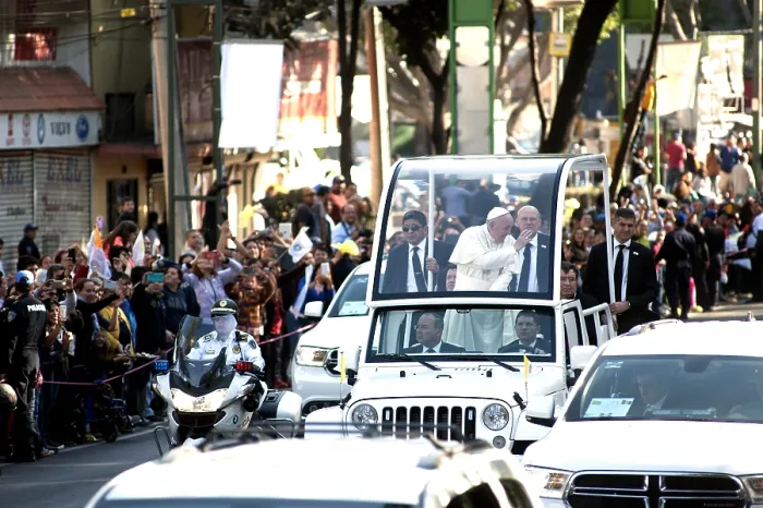 Framed Print : Pope Francis in Mexico Framed Print : Pope Francis in Mexico