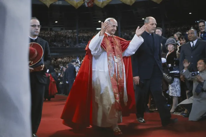 Framed Print : Pope Paul VI Visiting New York Framed Print : Pope Paul VI Visiting New York