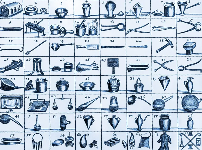 Framed Print : Portable Laboratory of Johann Joachim Becher Framed Print : Portable Laboratory of Johann Joachim Becher