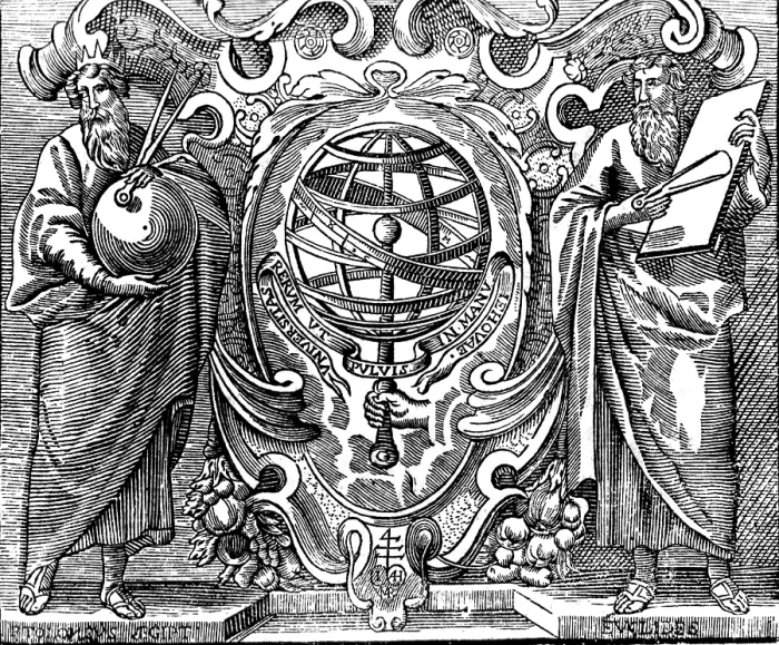 Framed Print : Ptolemy and Euclid, Ancient Greek Scholars Framed Print : Ptolemy and Euclid, Ancient Greek Scholars