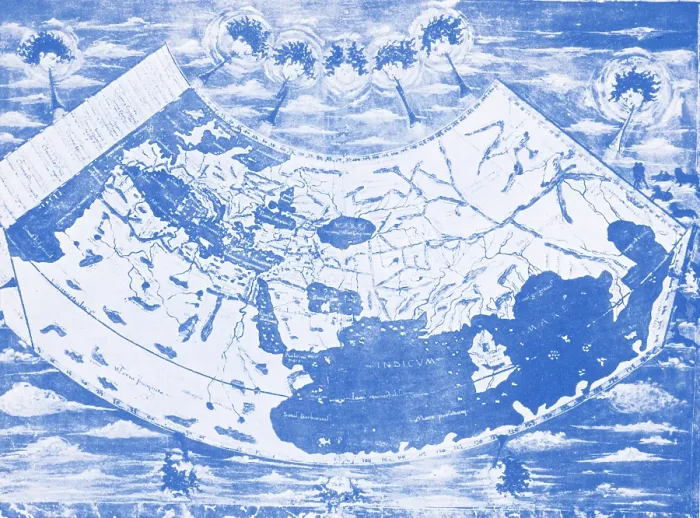 Framed Print : Ptolemy's World Map Framed Print : Ptolemy's World Map