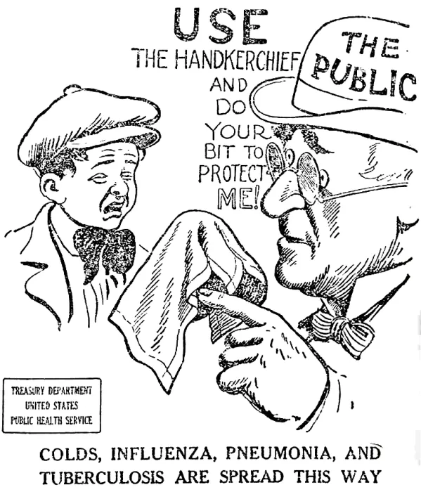 Framed Print : Public Health Warning, 1918 Framed Print : Public Health Warning, 1918