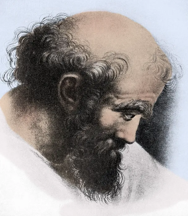 Framed Print : Pythagoras, Ancient Greek Philosopher Framed Print : Pythagoras, Ancient Greek Philosopher