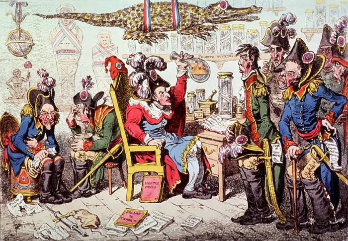 Framed Print : Quackery, 1799 Framed Print : Quackery, 1799