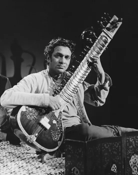 Framed Print : Ravi Shankar, 1960s Framed Print : Ravi Shankar, 1960s