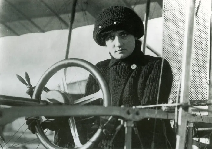 Framed Print : Raymonde de Laroche, French Aviatrix Framed Print : Raymonde de Laroche, French Aviatrix
