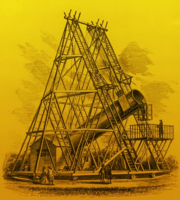 Framed Print : Reflecting Telescope, 1789 Framed Print : Reflecting Telescope, 1789