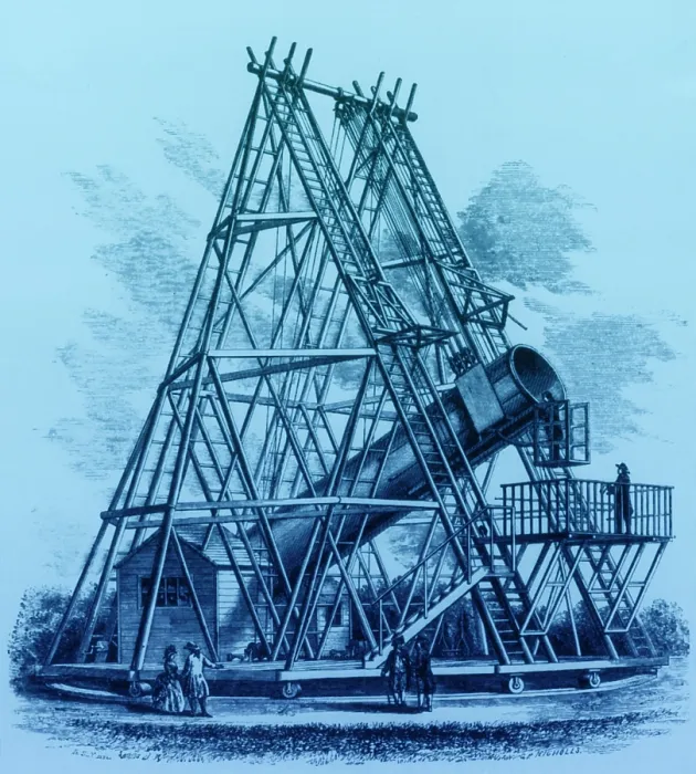 Framed Print : Reflecting Telescope, 1789 Framed Print : Reflecting Telescope, 1789