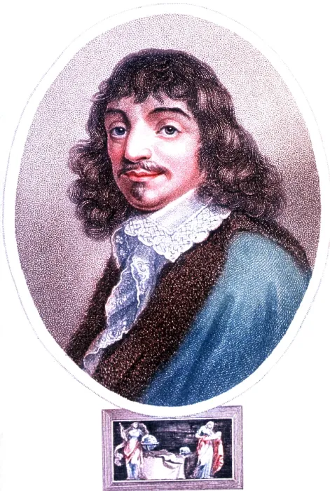 Framed Print : Rene Descartes, French Polymath Framed Print : Rene Descartes, French Polymath