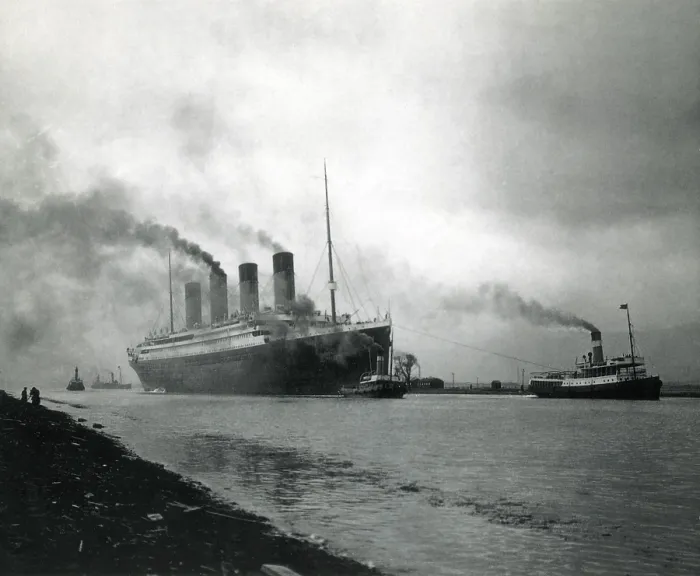 Framed Print : RMS Titanic Ready for Passengers, 1911