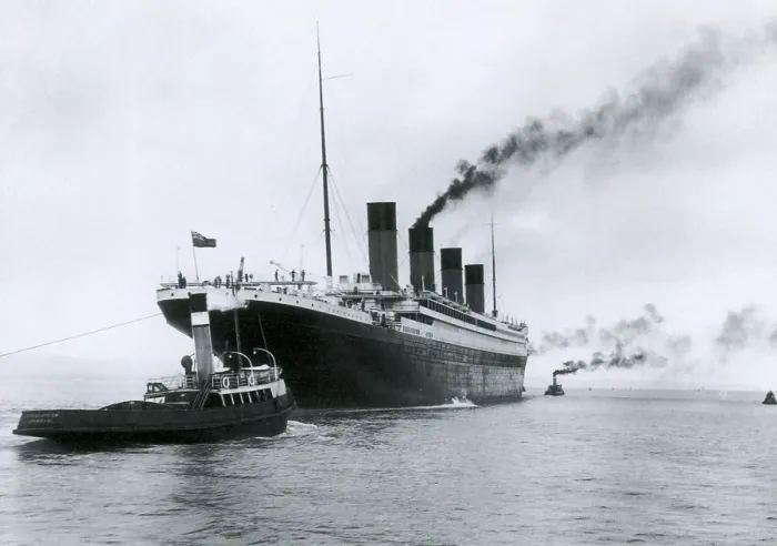Framed Print : RMS Titanic Ready for Passengers, 1911