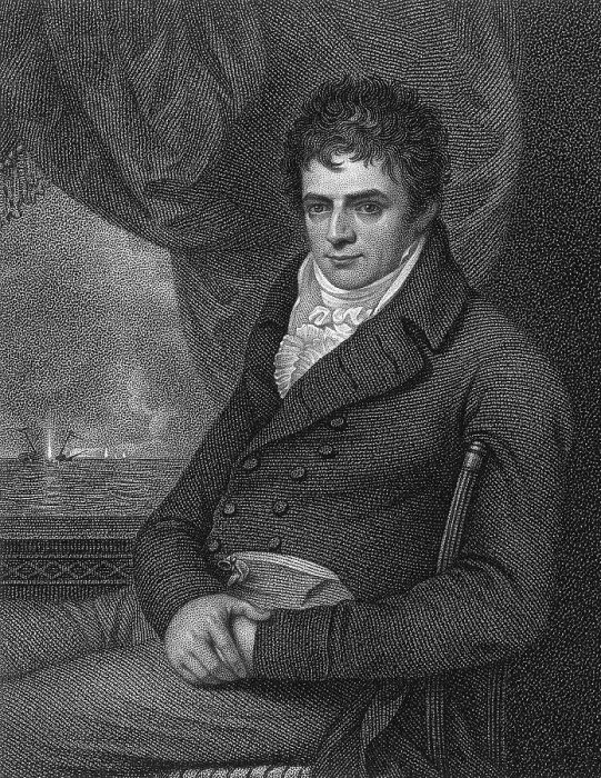 Framed Print : Robert Fulton, American Engineer and Inventor Framed Print : Robert Fulton, American Engineer and Inventor