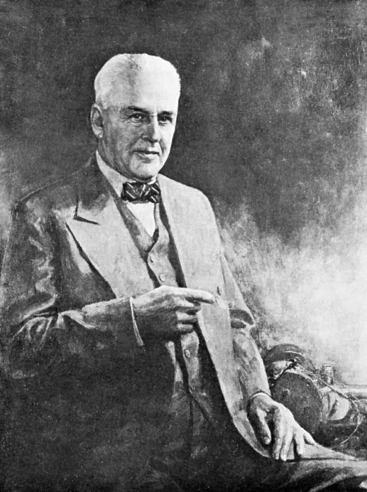 Framed Print : Robert Millikan, American Physicist Framed Print : Robert Millikan, American Physicist