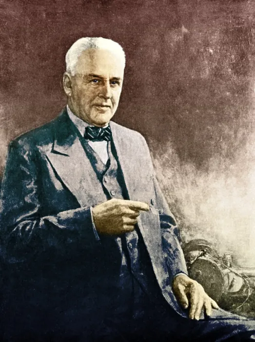 Framed Print : Robert Millikan, American Physicist Framed Print : Robert Millikan, American Physicist