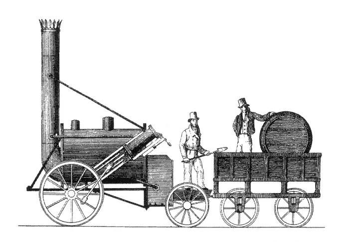 Framed Print : Robert Stephenson, 'Rocket', 1829 Framed Print : Robert Stephenson, 'Rocket', 1829