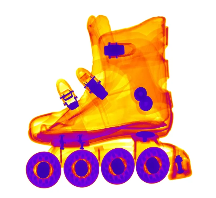 Framed Print : Rollerblade Boot