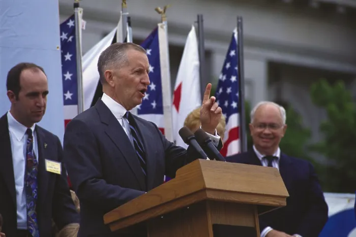 Framed Print : Ross Perot, 1992 Framed Print : Ross Perot, 1992