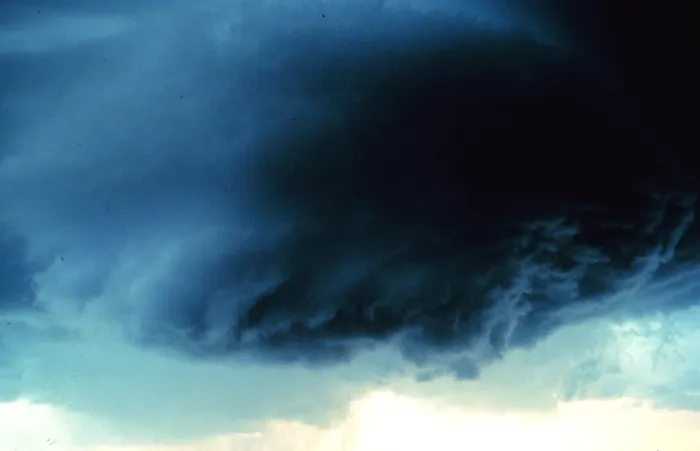 Framed Print : Rotating Wall Cloud Framed Print : Rotating Wall Cloud