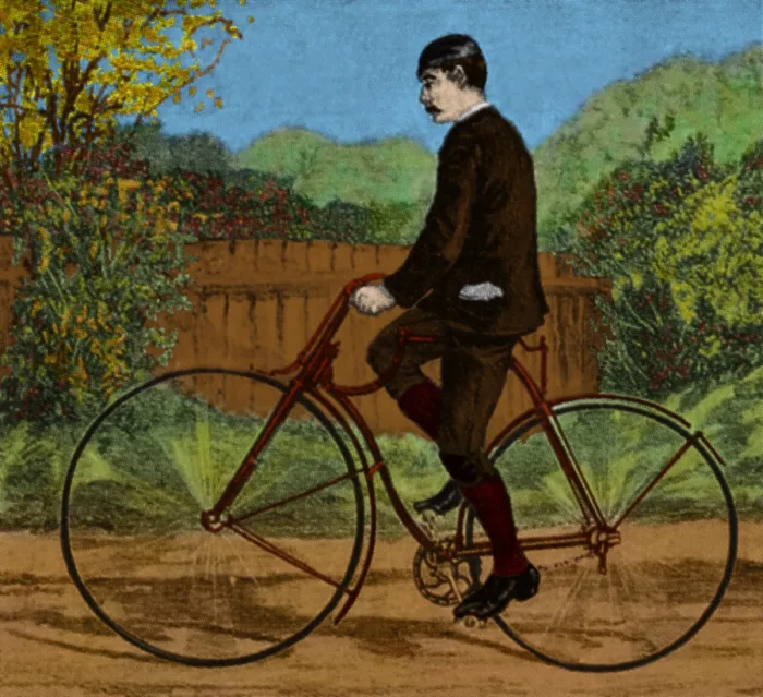 Framed Print : Rover Bicycle, 1888 Framed Print : Rover Bicycle, 1888
