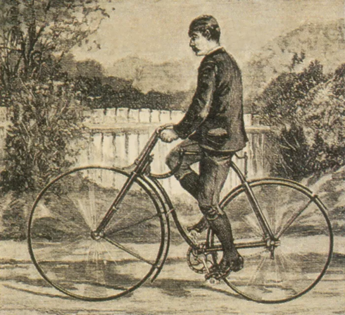 Framed Print : Rover Bicycle, 1888 Framed Print : Rover Bicycle, 1888