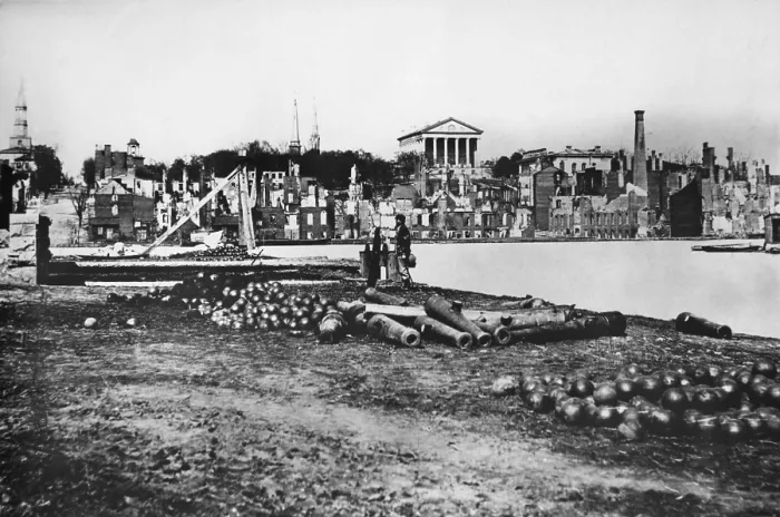 Framed Print : Ruins of Richmond Framed Print : Ruins of Richmond