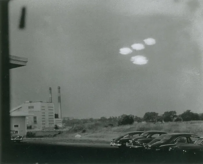 Framed Print : Salem UFO Sighting, 1952