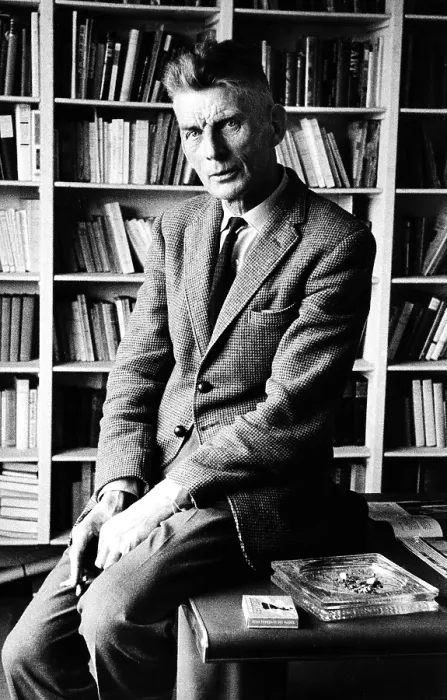 Framed Print : Samuel Beckett Framed Print : Samuel Beckett